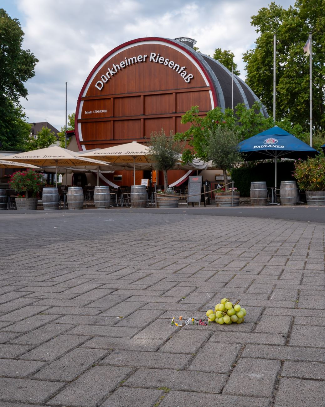 TRAUBENZAPFER · Riesenfass Bad Dürkheim